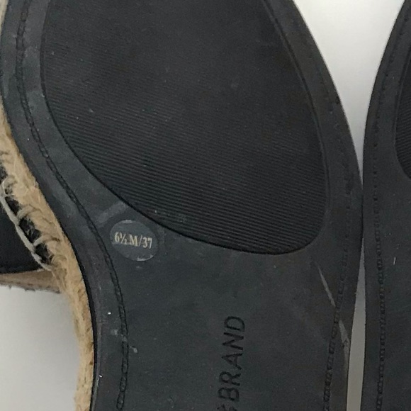 🖤 Lucky Black Leather Reniya Espadrilles 🖤 - Picture 10 of 10